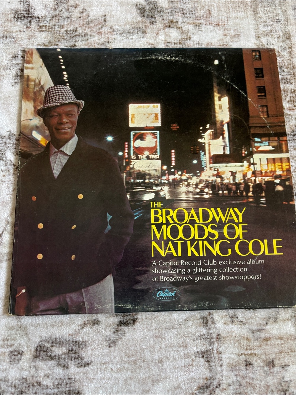 (3/$30) The Broadway Moods of Nat King Cole - Vinyl Record